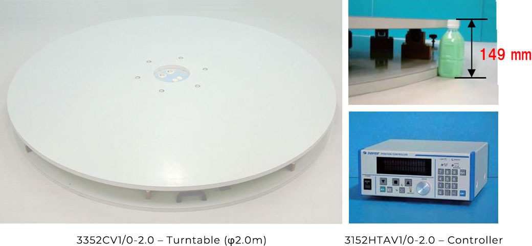 Desktop Low-Profile EMI/EMC Turntable